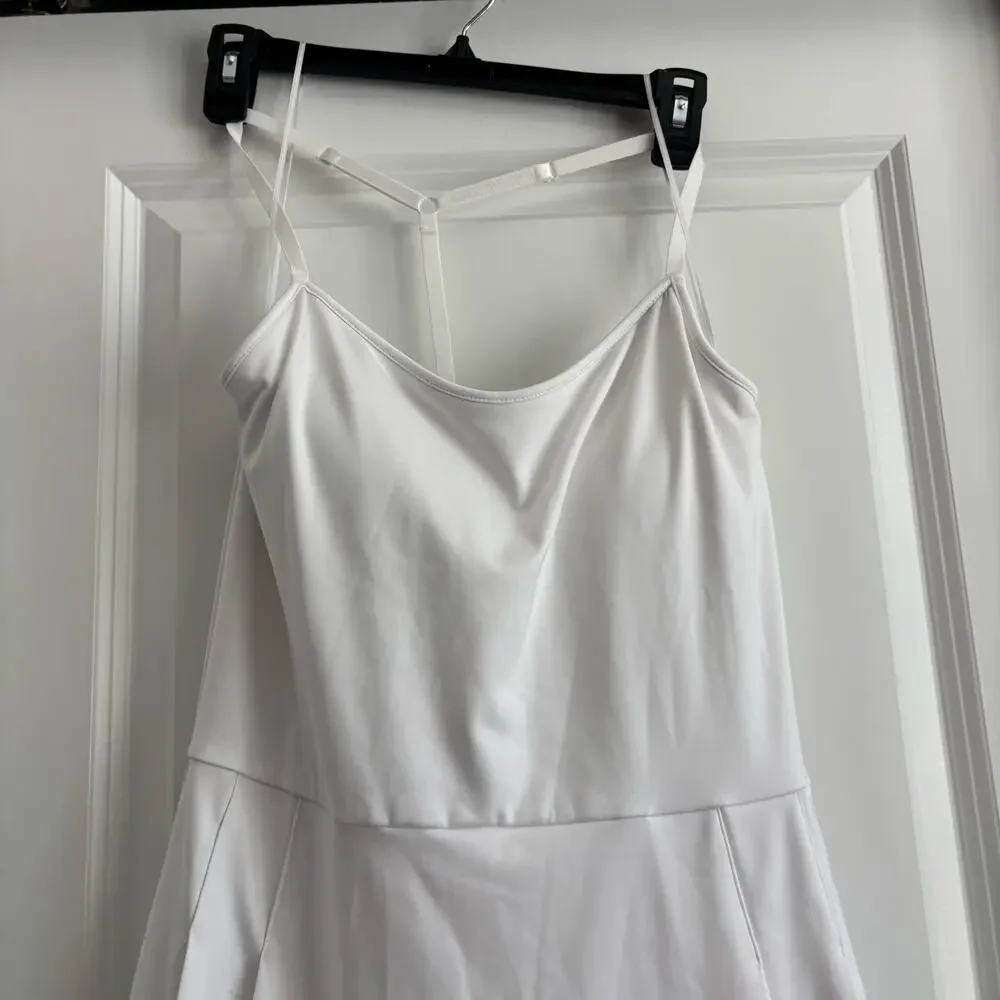 Tommy Bahama White Tennis Golf Racquet & Paddle Dress Sz L Athletic